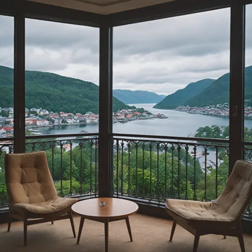 Luxury hotel suites with balcony in Bergen: elevate your stay with panoramic views and premium amenities