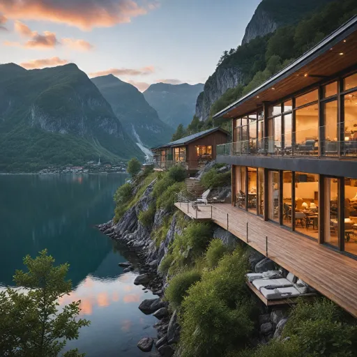 Elegant flam hotels for a refined fjord stay in Norway