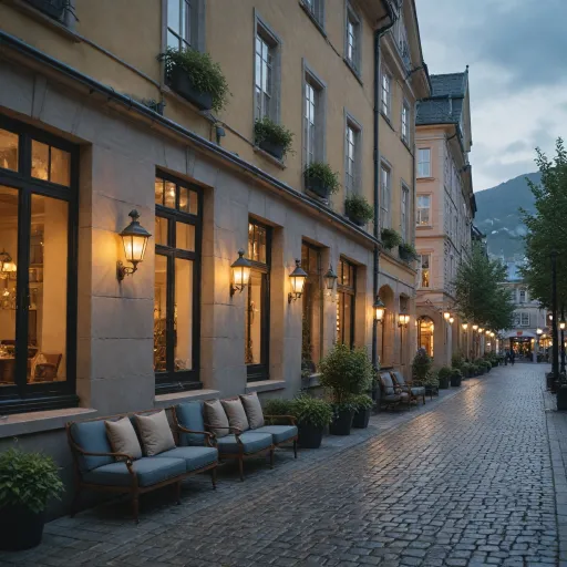 Thon Hotel Torgallmenningen at Thon Hotel Bristol Bergen for a refined city stay