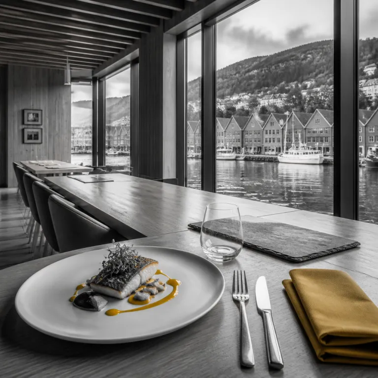 A refined pipeline to luxury hotel dining in Bergen